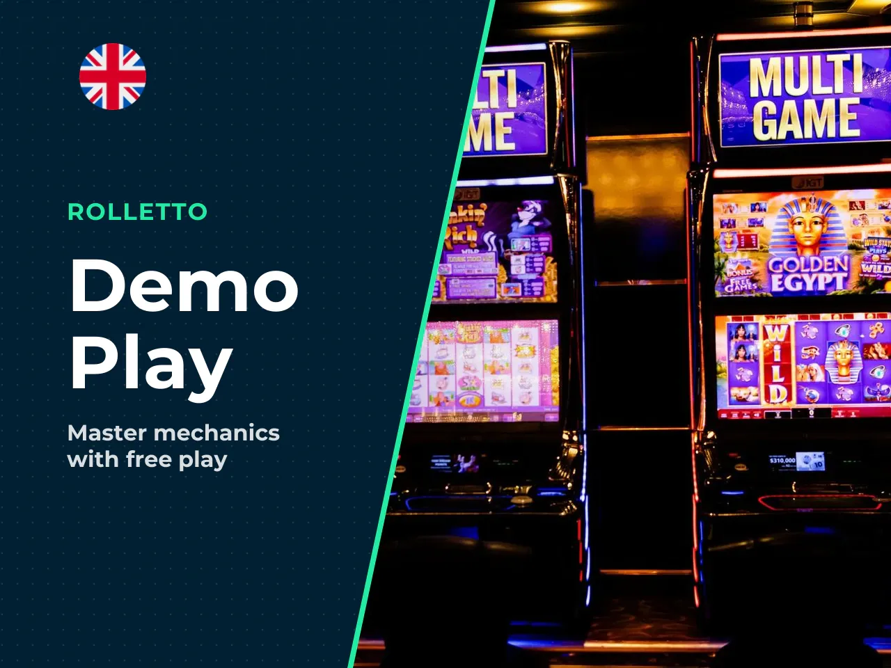 Demo, free play and real money