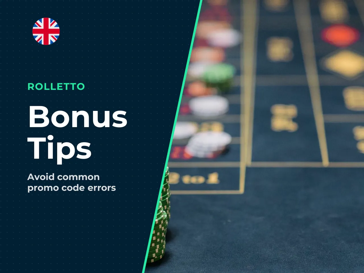 Mistakes When Entering a Bonus Code