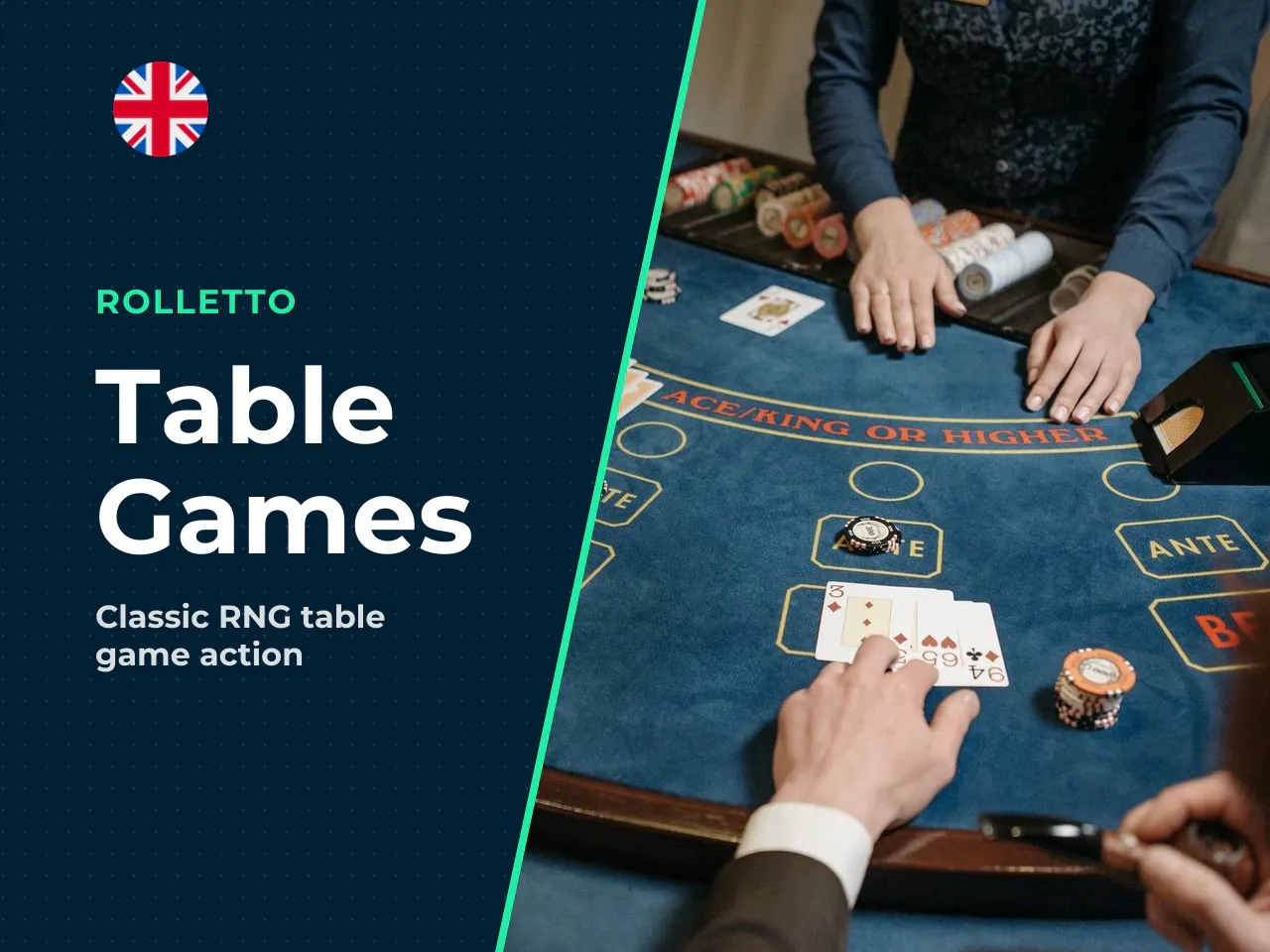 Rolletto casino table games and classic