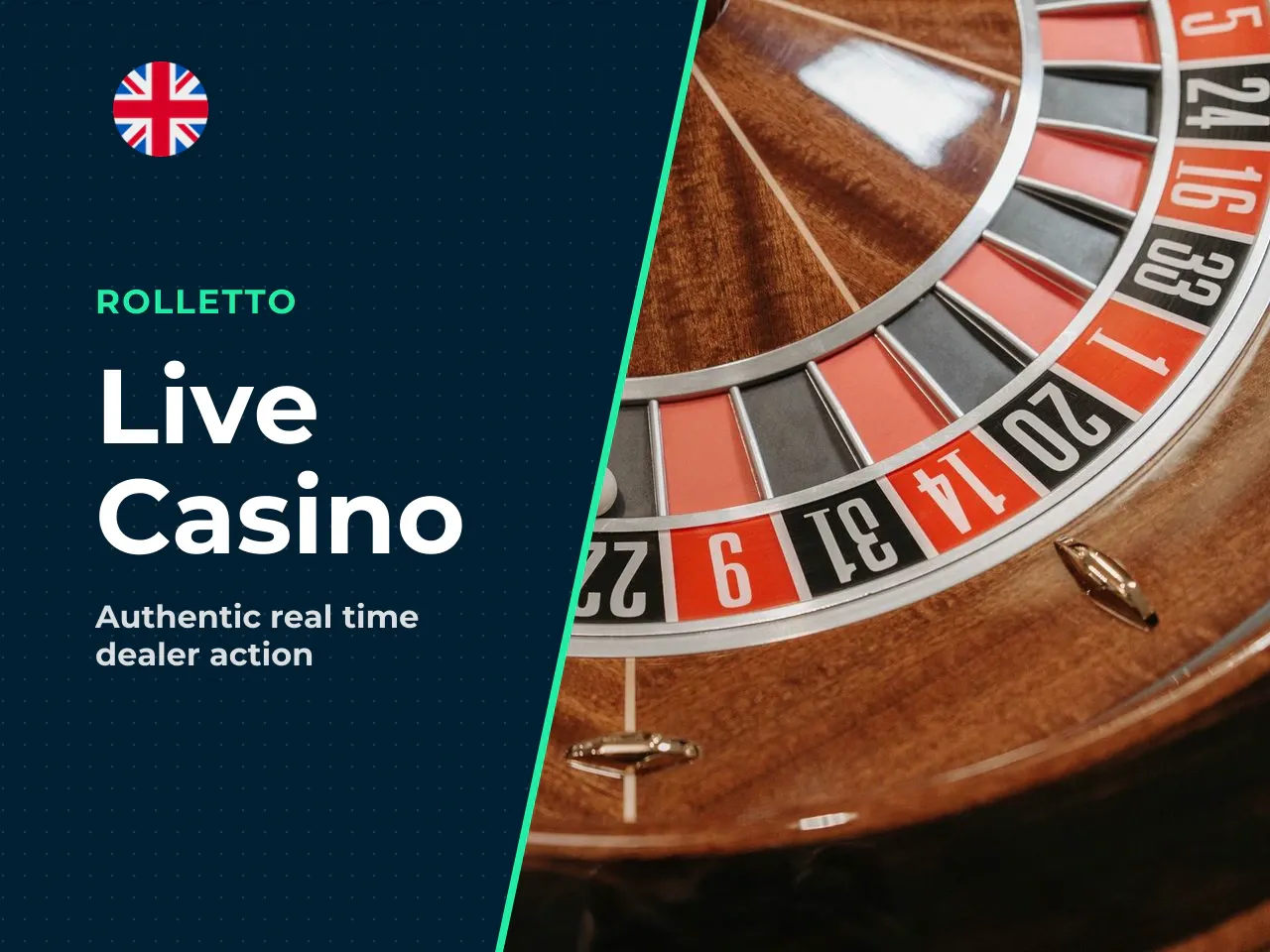 Live casino and dealer experience. The