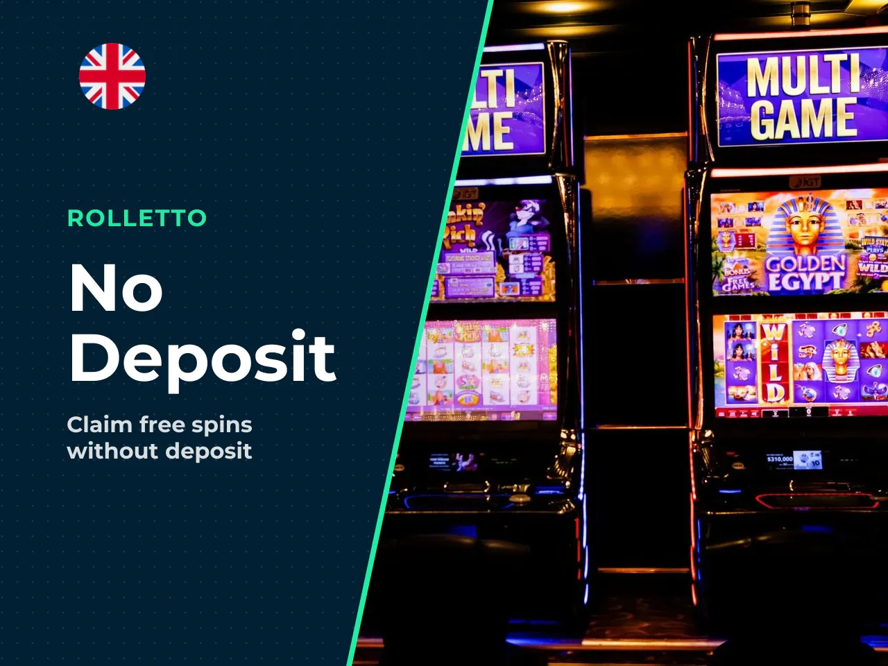 Rolletto No Deposit Bonus and Free
